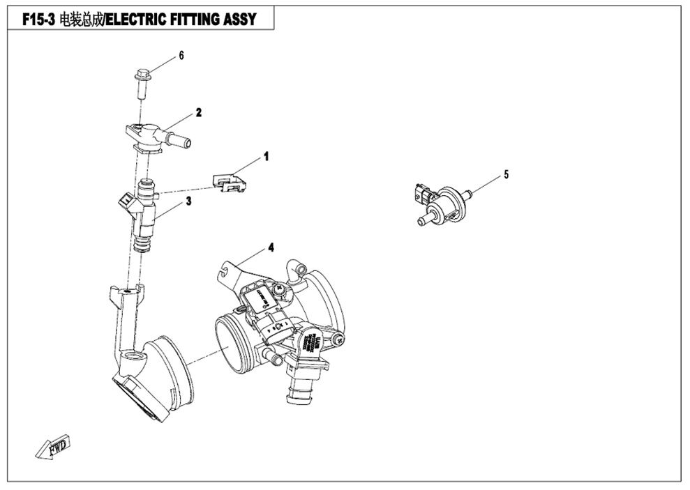 SYSTEME ELECTRIQUE SYSTEME D INJECTION DE CARBURANT POUR CFORCE 450S EPS L7E 2018