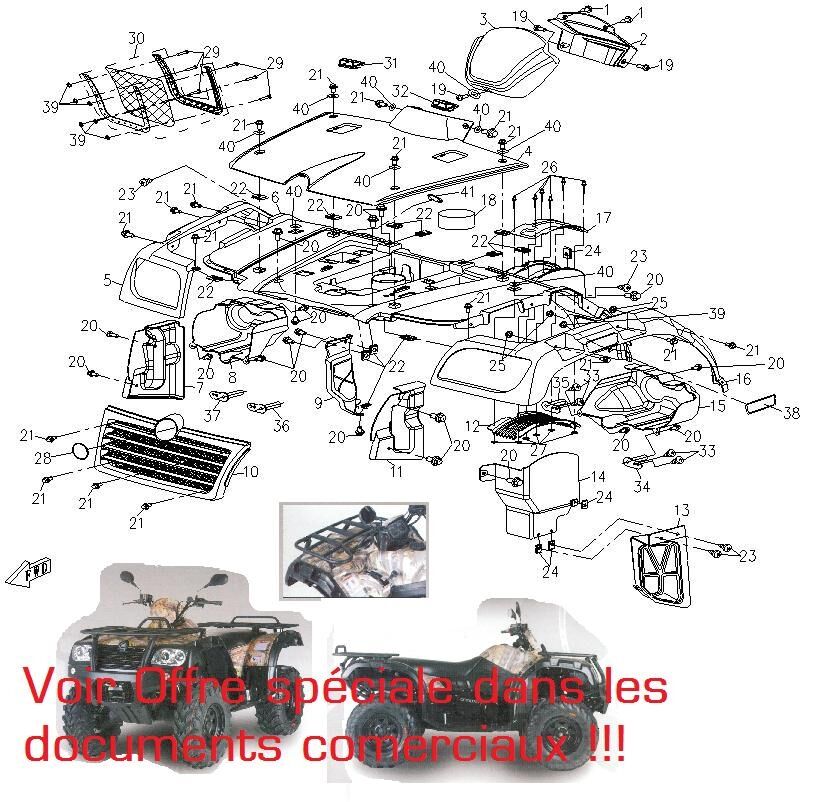 HABILLAGE POUR CFORCE 500 2 2012