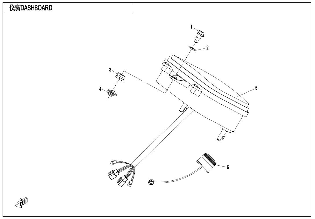 TABLEAU DE BORD POUR ZF1000 EPS 2020