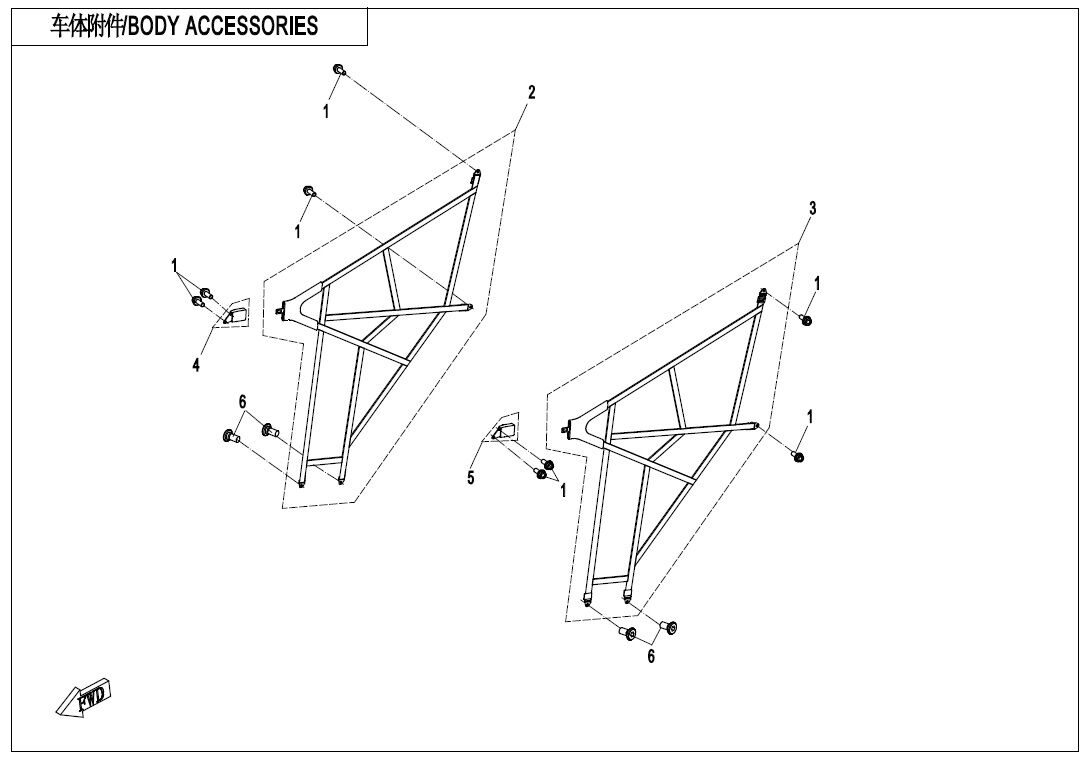 FILETS POUR UFORCE 1000 EPS BICYLINDRE 2020