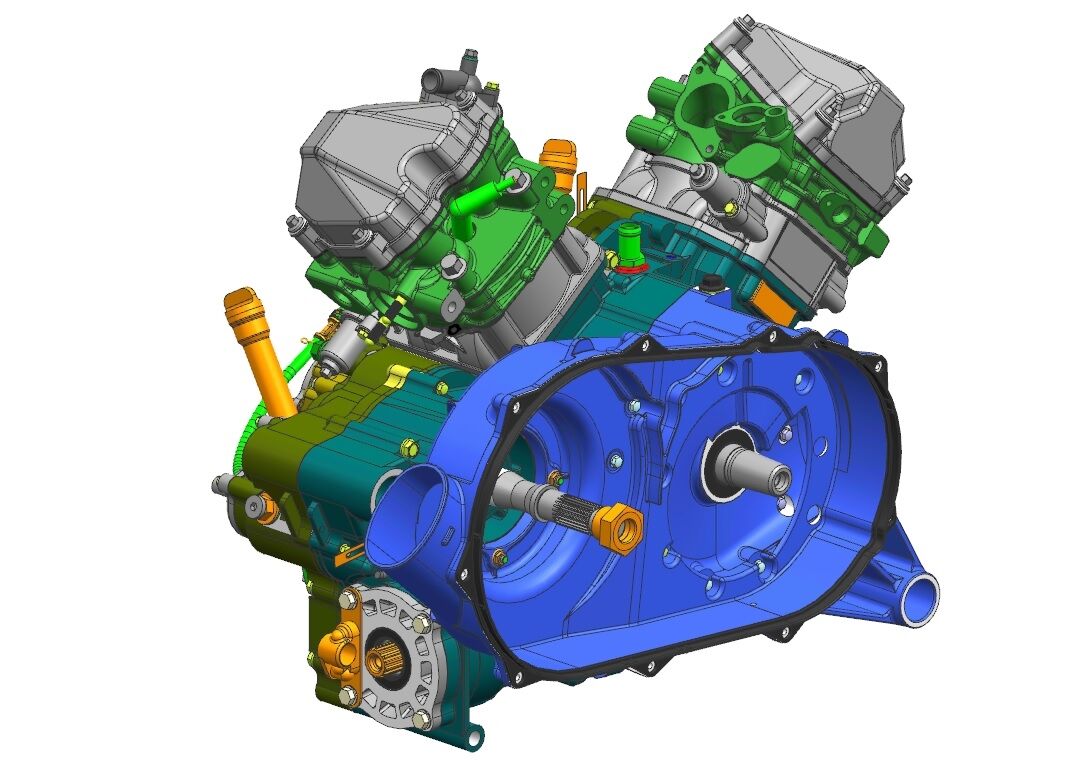 MOTEUR POUR UFORCE 1000 EPS BICYLINDRE 2020