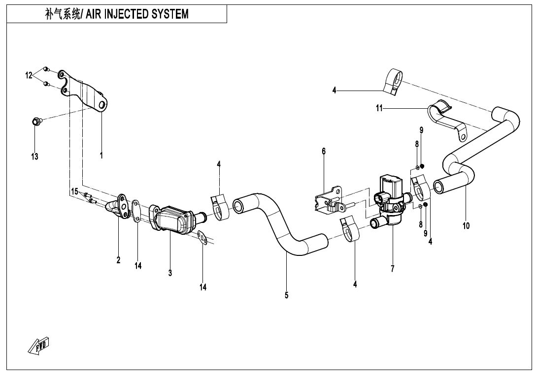 INJECTION ELECTRONIQUE POUR CFORCE 625 L7E EPS 2021