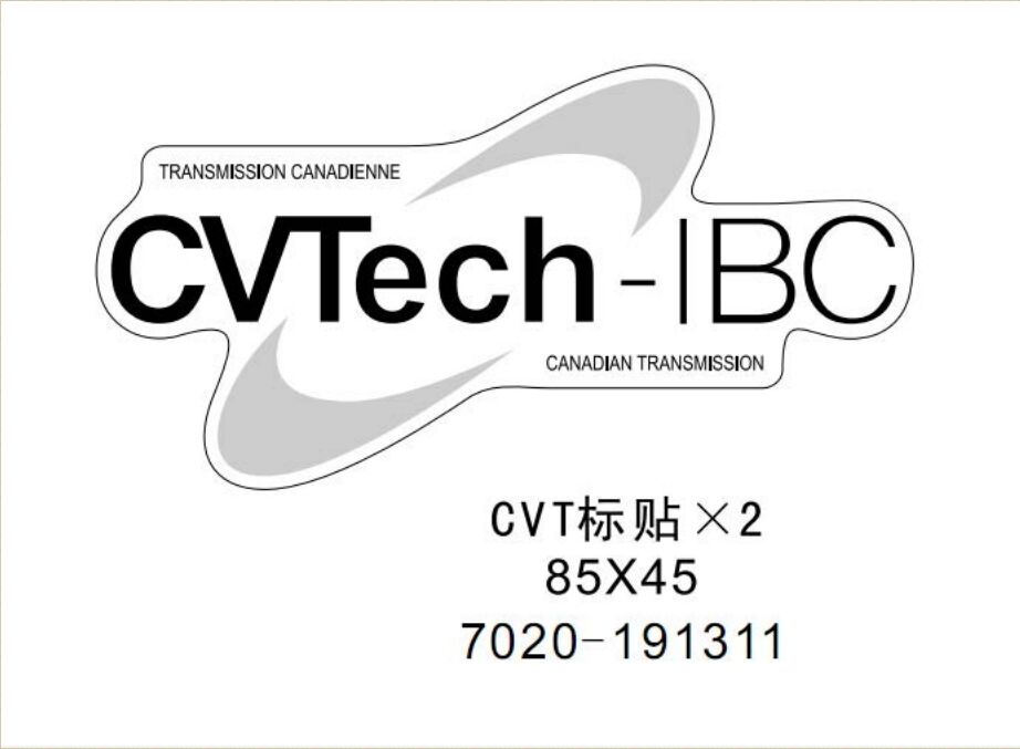 AUTOCOLLANT CVT POUR CFORCE 450S EPS L7E 2021