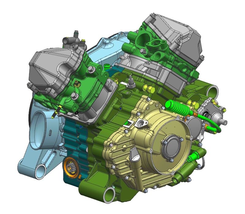 MOTEUR POUR CFORCE 850 T3 EPS AVEC DIFF ARRIERE 2021