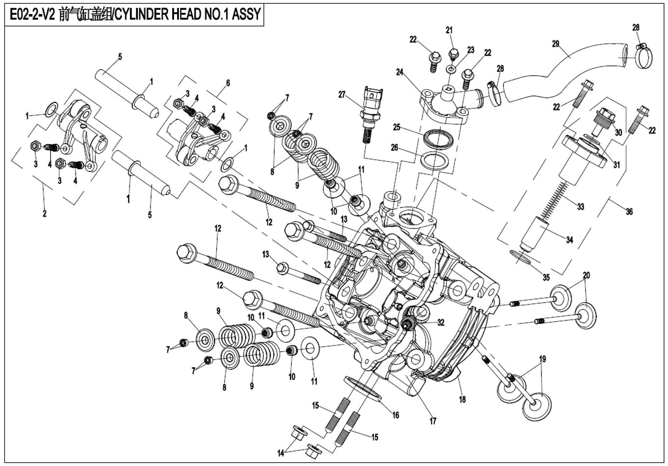 CULASSE 1 POUR UFORCE 800 EPS T1 2021