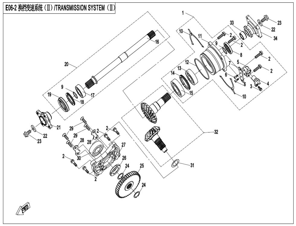 RENVOI D ANGLE POUR ZF1000 EPS 2021