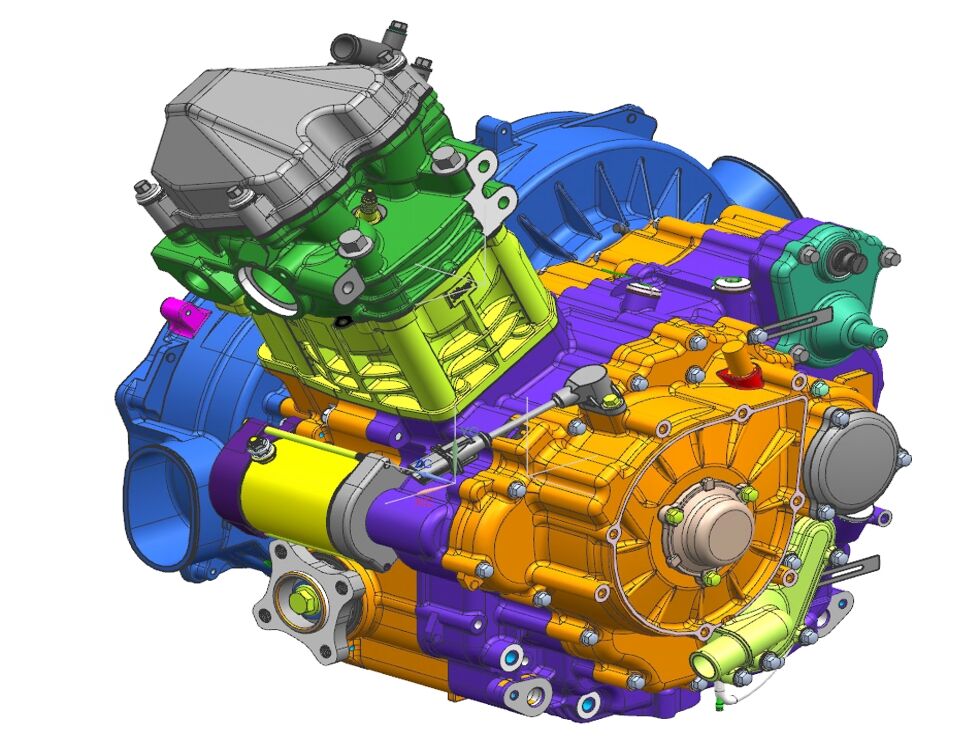 MOTEUR POUR CFORCE 625 T3 COURT EPS 2022