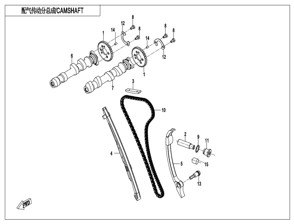 AAC ET DISTRIBUTION POUR CF 700CL X SPORT 2021