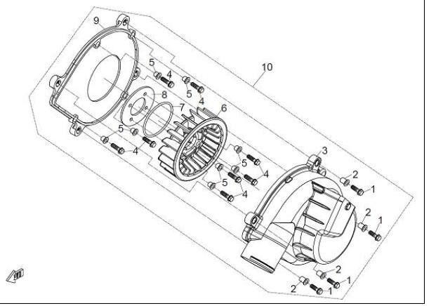 REFROIDISSEMENT CVT POUR UFORCE 800 2016