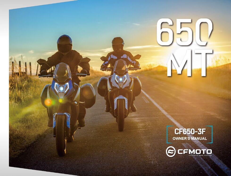MANUEL PROPRIETAIRE EU5 POUR CF 650MT A2 AVEC VALISES 2023