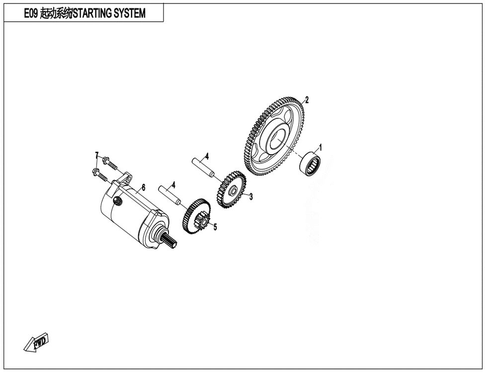 SYSTEME DE DEMARRAGE POUR ZFORCE 1000 SPORT R EPS 2023