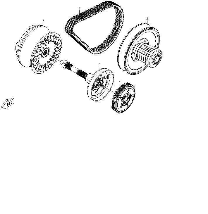 CVT POUR RANCHER 500 2011