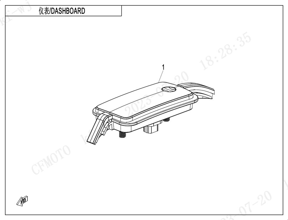 TABLEAU DE BORD POUR CX 5E 2024