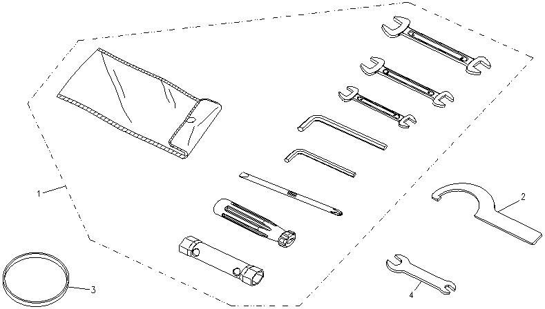 OUTILS POUR CFORCE 500 5A 2013