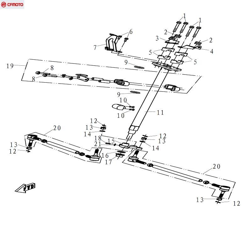 DIRECTION POUR CFORCE 625 COURT 2012