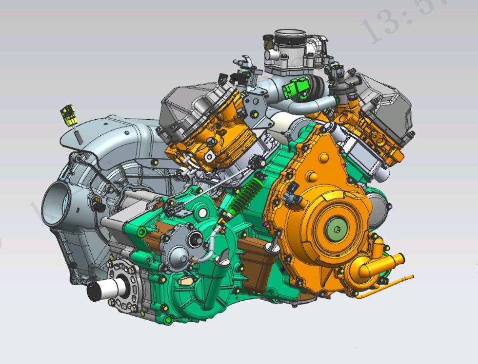 BLOC MOTEUR COMPLET POUR CFORCE 1000 SR 2024