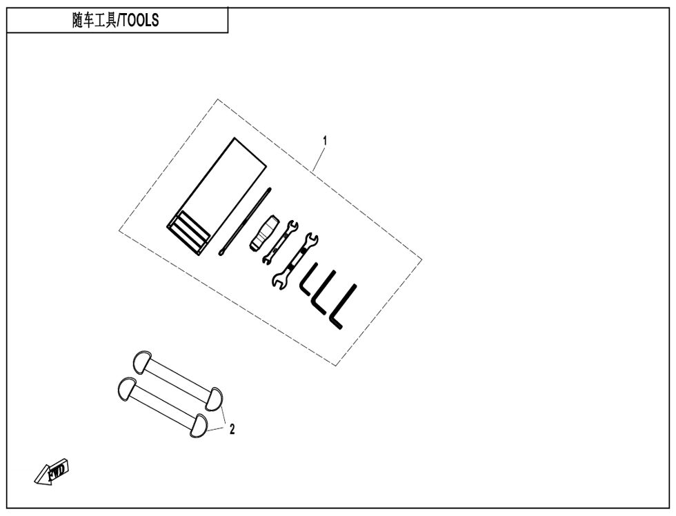 OUTILS POUR CF 800 MT X 2025
