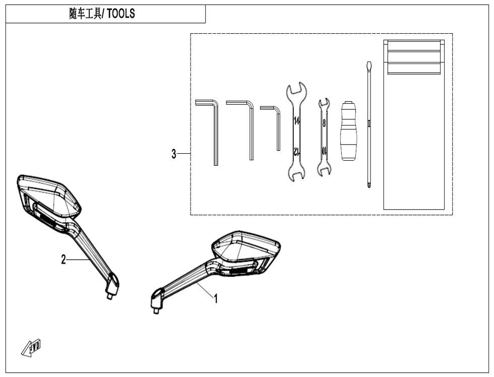 OUTILS POUR CF 675 NK 2025