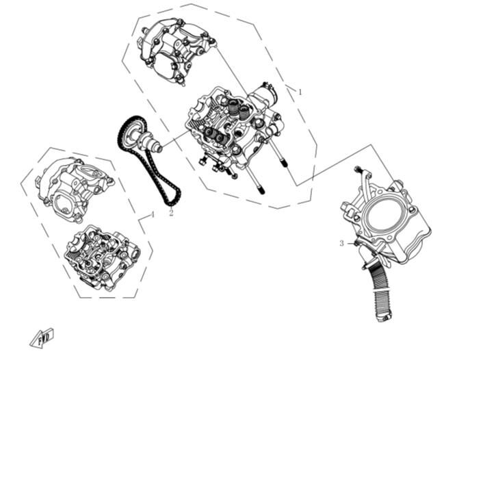 PARTIE SUPERIEURE POUR ZFORCE 600 EX 2011