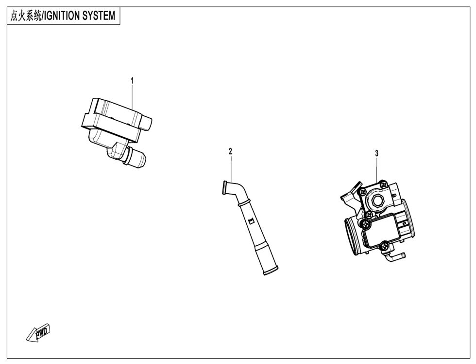 SYSTEME D ALLUMAGE POUR CF 125 NK 2025