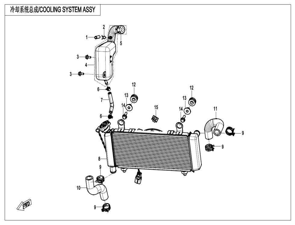 SYSTEME DE REFROIDISSEMENT POUR CF 700MT 2025