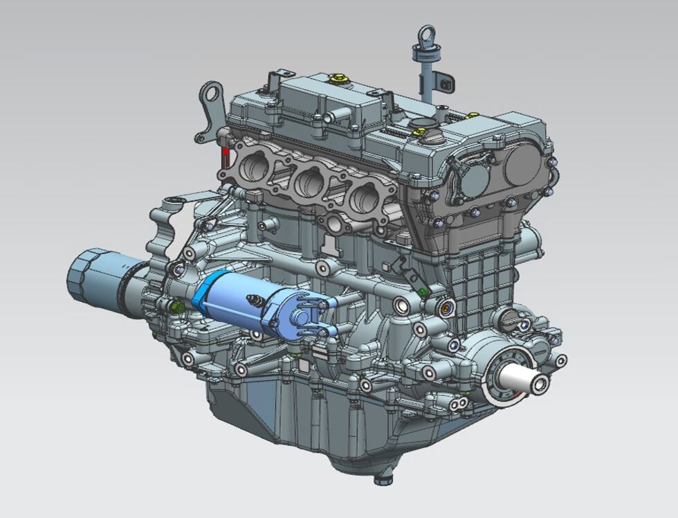 BLOC MOTEUR COMPLET POUR UFORCE 1000 PRO HIGHLAND 2025